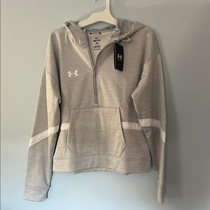NWT Under Armour Storm Mod Gray Fleece Jacket